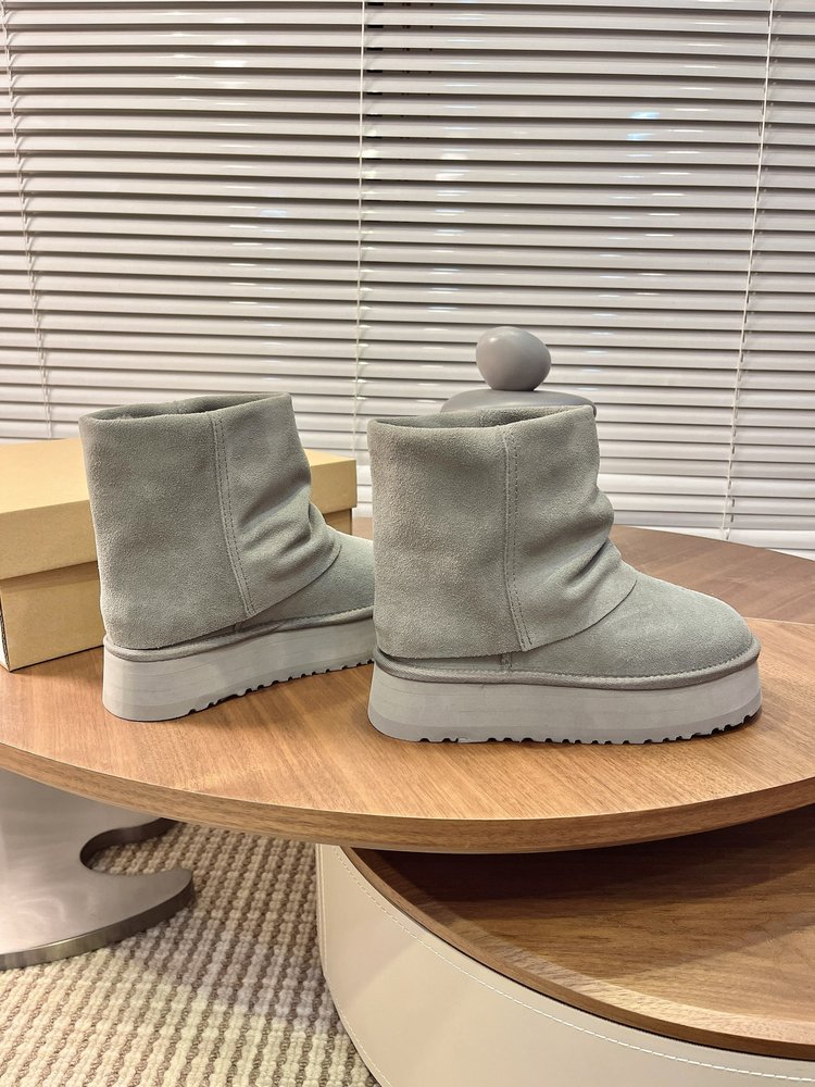 닝이줘 동일 UGG 두꺼운 밑창 스노우 부츠 001-286572