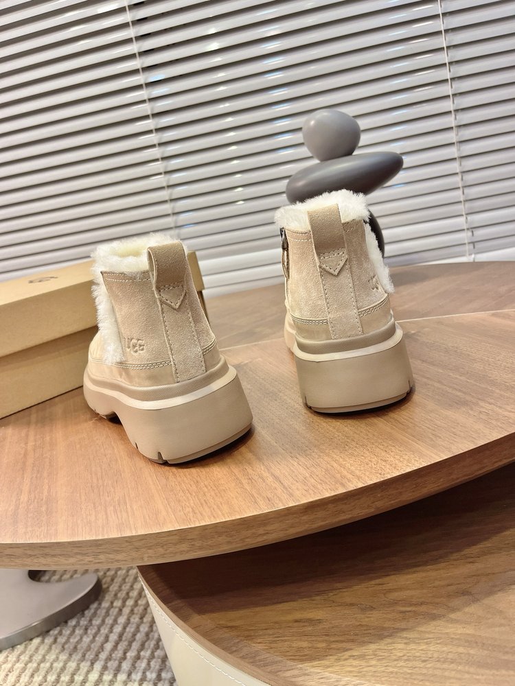 UGG 지퍼 방한 부츠 여성 양털 부츠 001-286575