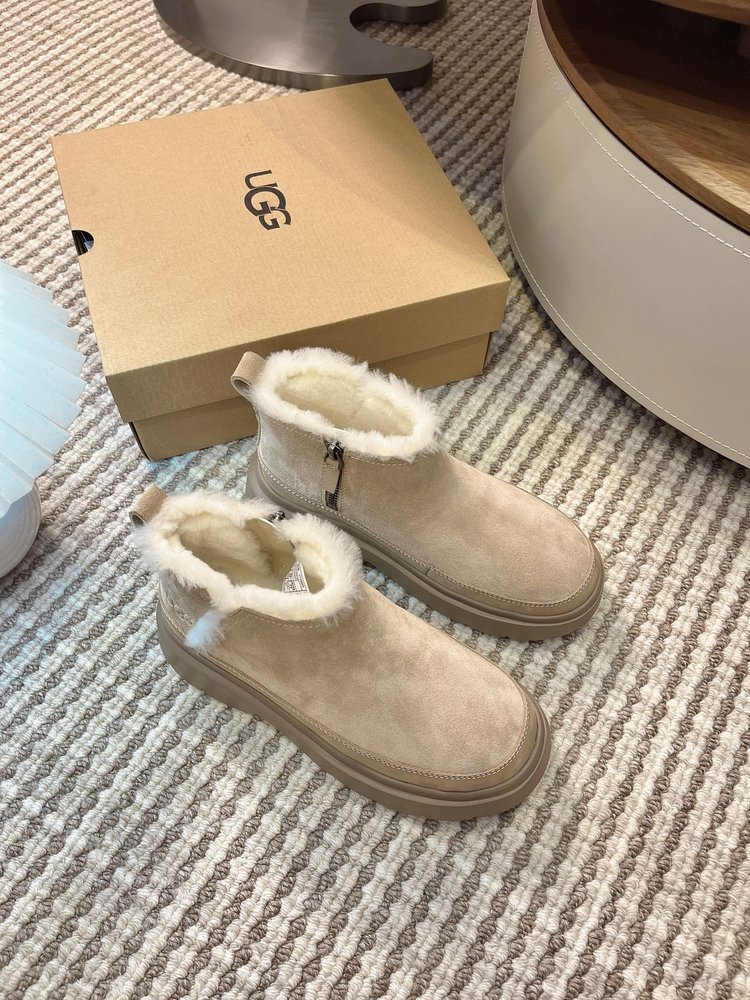 UGG 지퍼 방한 부츠 여성 양털 부츠 001-286575