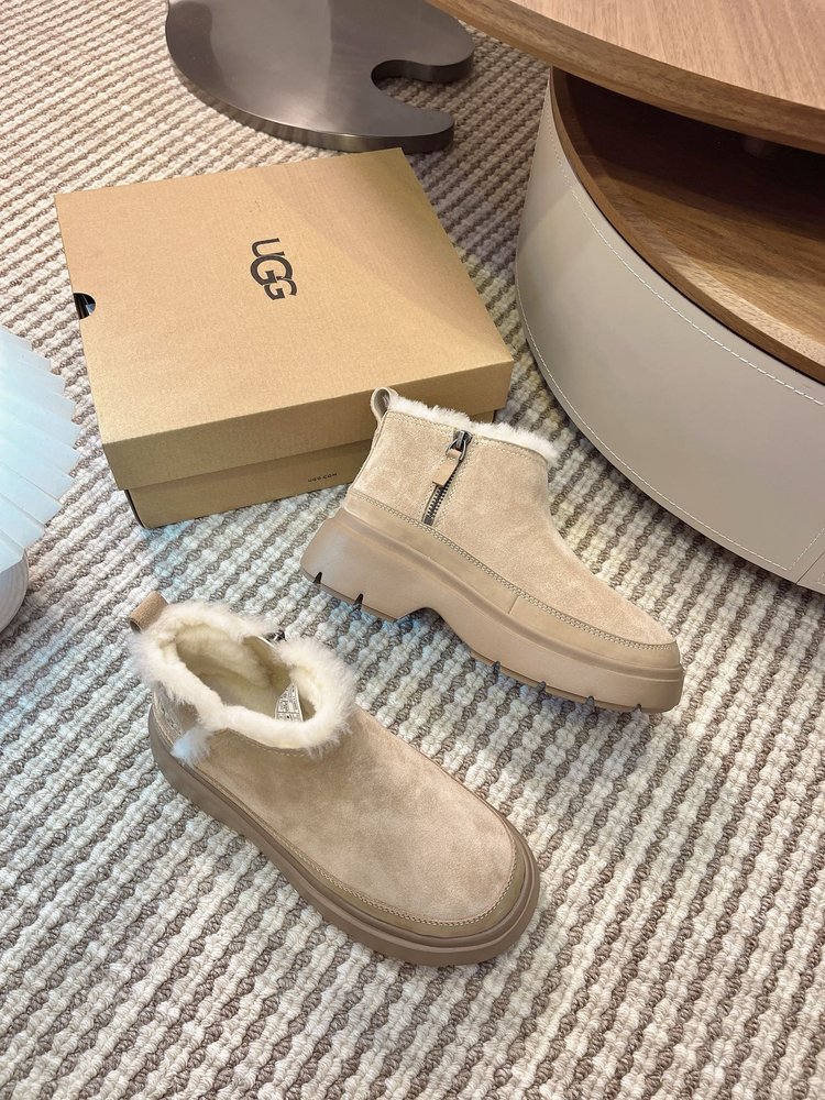 UGG 지퍼 방한 부츠 여성 양털 부츠 001-286575