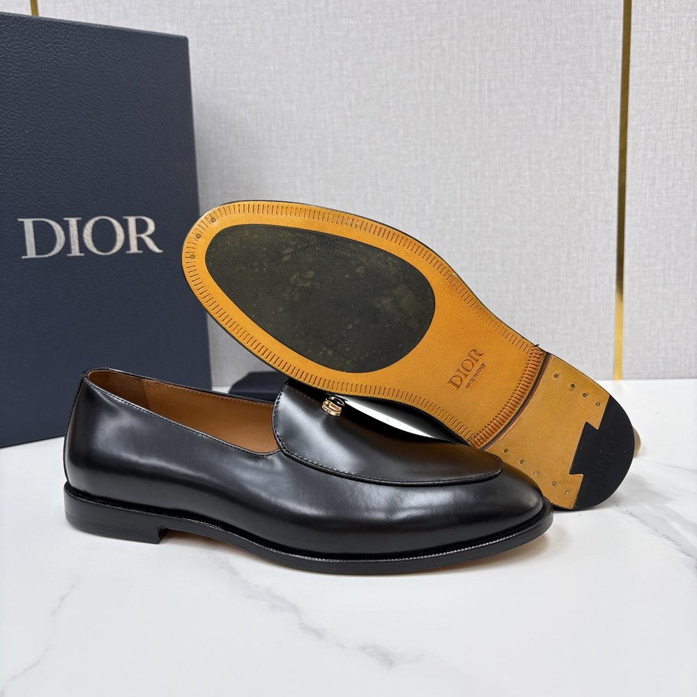 DIOR TIMELESS 로퍼 구두 (블랙/브라운) 001-286605