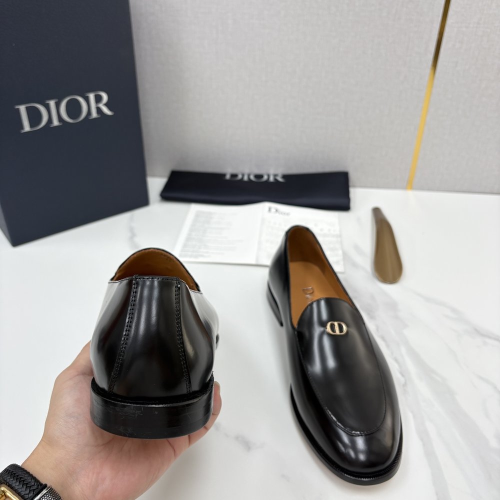 DIOR TIMELESS 로퍼 구두 (블랙/브라운) 001-286605