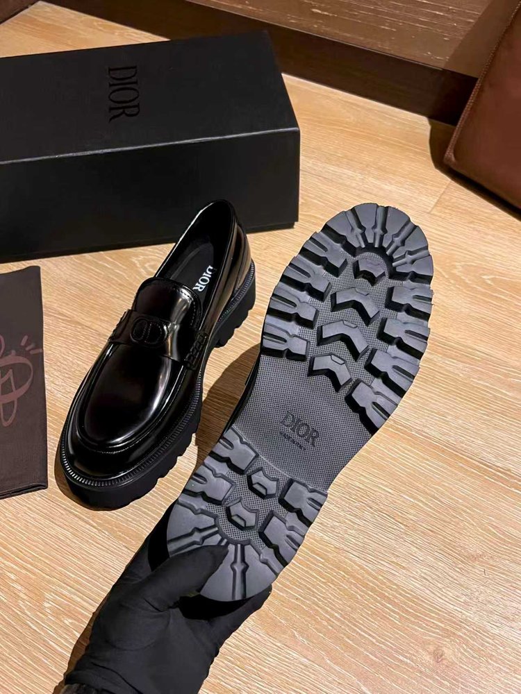 디올 남성 정장 캐주얼 구두 프리미엄 오픈에지 소가죽 001-286623