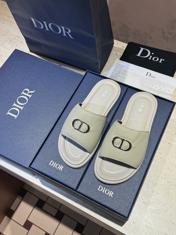 디올 아쿠아 남성 슬리퍼 001-286718