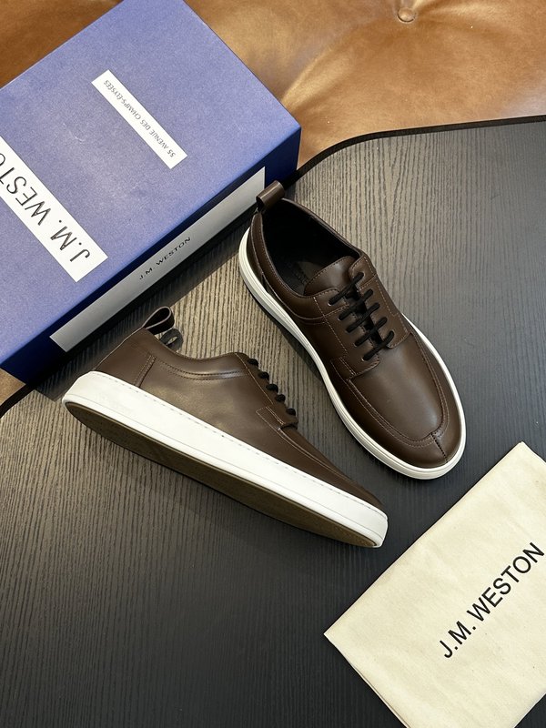 J.M.Weston 클래식 스니커즈 남성 캐주얼 슈즈 001-286729