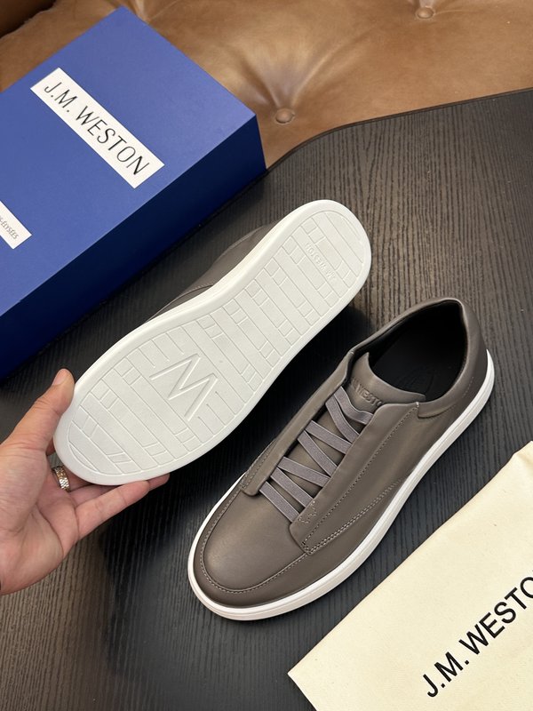 J.M.Weston 클래식 남성 레이스업 스니커즈 001-286739