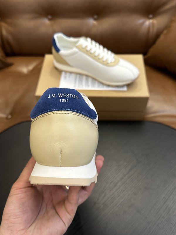 J.M.Weston 클래식 러닝화 남성 레이스업 캐주얼 001-286776