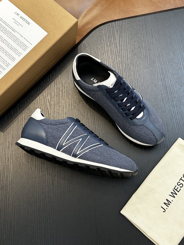 J.M.Weston 클래식 남성 캐주얼 스니커즈 001-286783