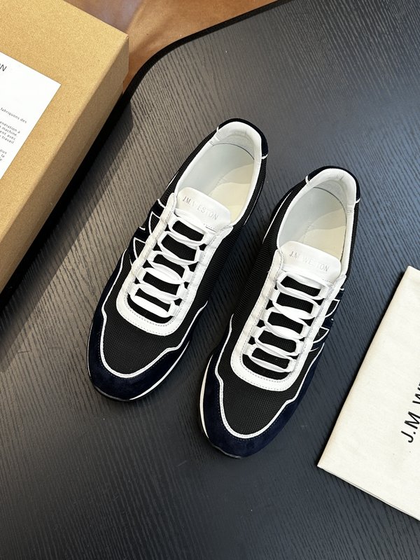 J.M.Weston 클래식 남성 레이스업 조깅화 001-286787