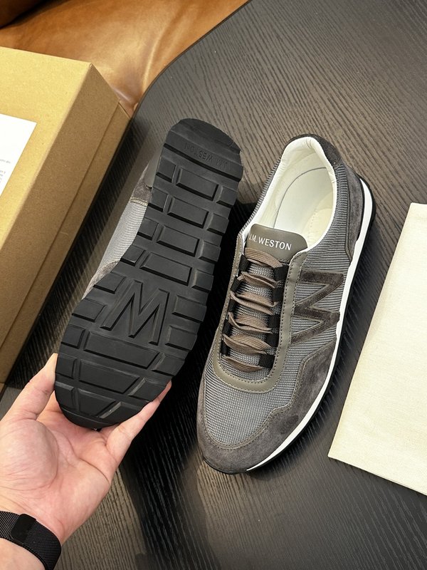 J.M. Weston 클래식 남성 캐주얼 스니커즈 001-286788