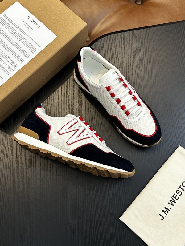 J.M. Weston 남성 러닝화 클래식 스니커즈 001-286790