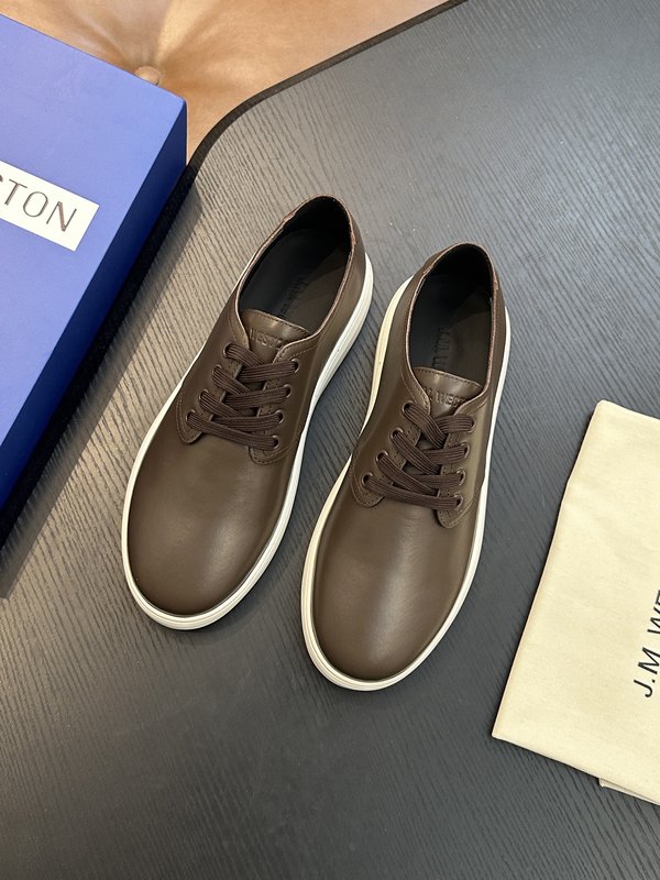 J.M.Weston 클래식 남성 레이스업 운동화 001-286808