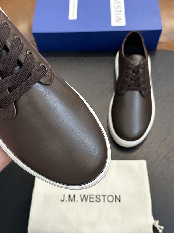 J.M.Weston 클래식 남성 레이스업 운동화 001-286808