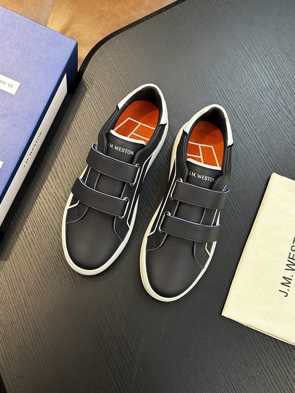 J.M.Weston 남성 레이스업 캐주얼 스니커즈 001-286811