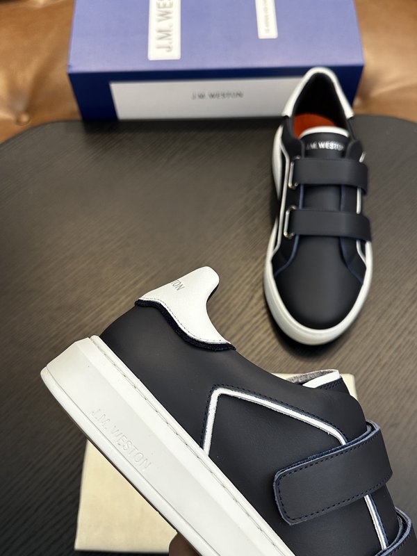 J.M.Weston 남성 레이스업 캐주얼 스니커즈 001-286811