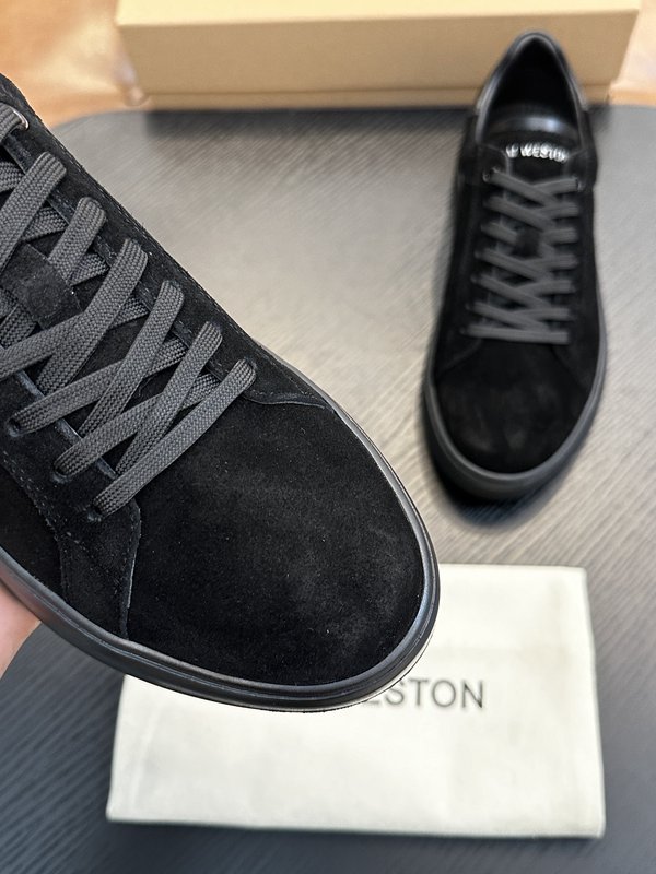 J.M.Weston 남성 레이스업 스니커즈 클래식 스포 001-286825