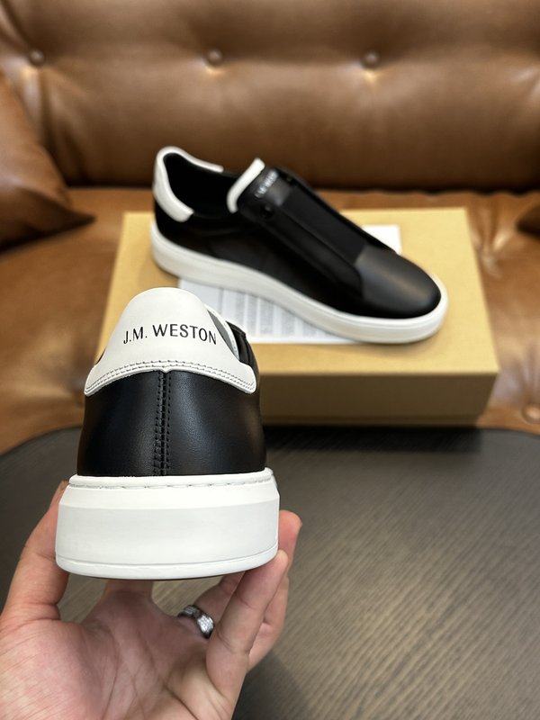 J.M. Weston 클래식 스니커즈 레이스업 슈즈 001-286844