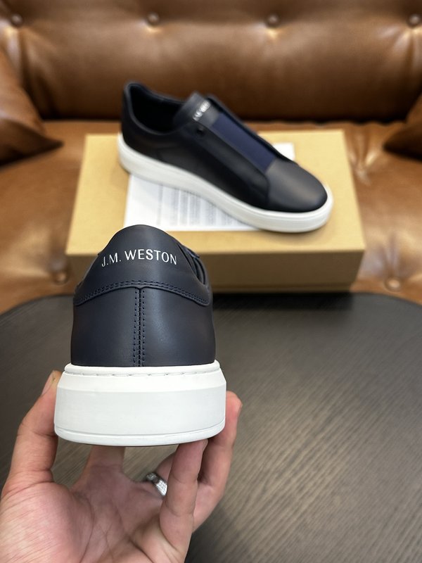 J.M. Weston 클래식 남성 레이스업 스니커즈 001-286845