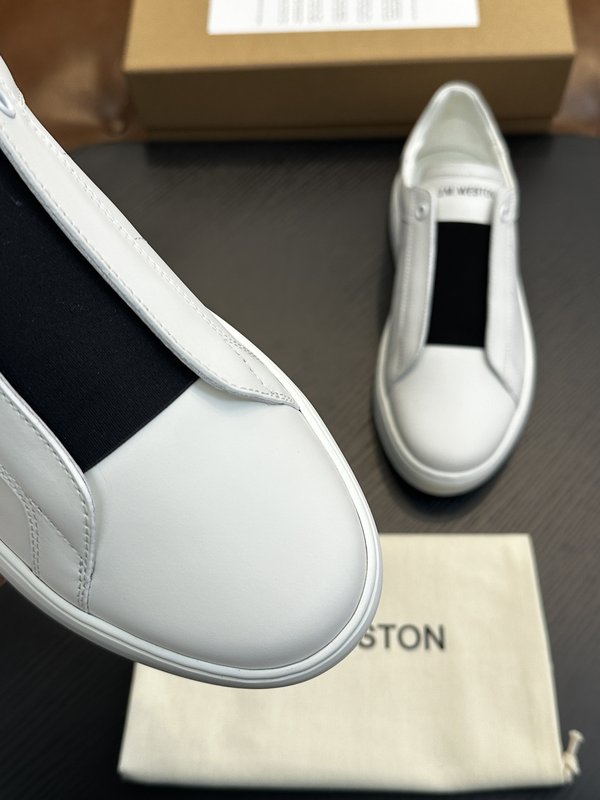 J.M. Weston 클래식 남성 레이스업 캐주얼 운동 001-286848