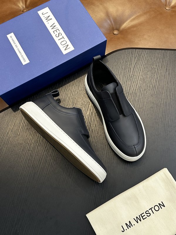J.M. Weston 클래식 남성 레이스업 스니커즈 001-286850