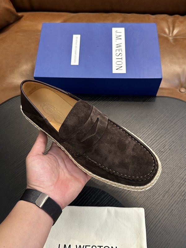 J.M. Weston 클래식 남성 레이스업 스니커즈 001-286882