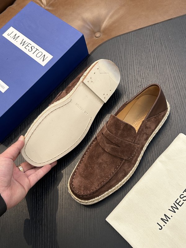 J.M. WESTON 남성 클래식 스니커즈 001-286883