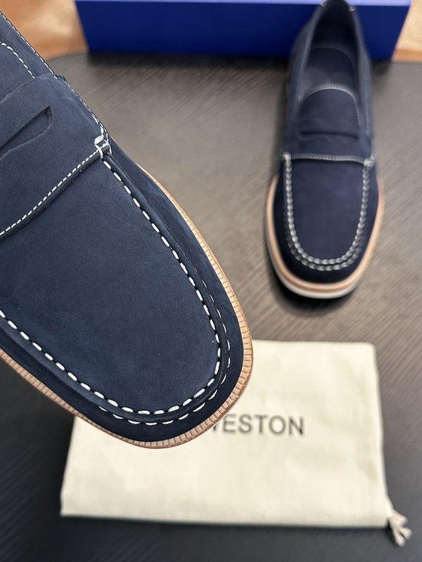 J.M.Weston 클래식 남성 레이스업 캐주얼 운동화 001-286892
