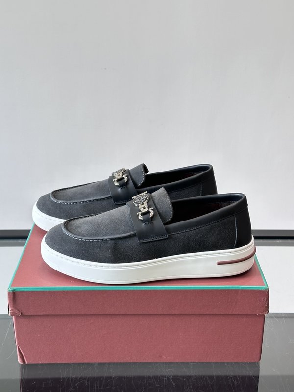 LP Loro Piana 스웨이드 로퍼 001-286908