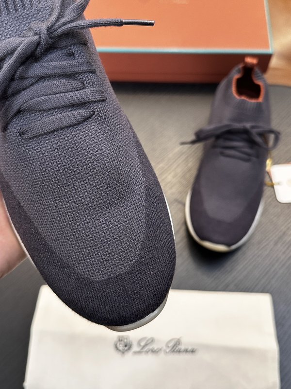 Loro Piana 공식 홈페이지 동일 니트 운동화 001-286921