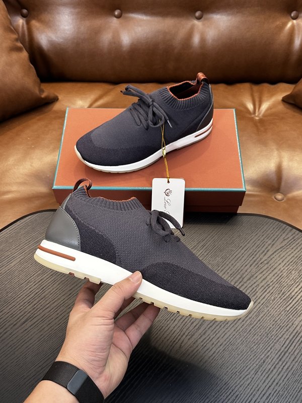 Loro Piana 공식 홈페이지 동일 니트 운동화 001-286921