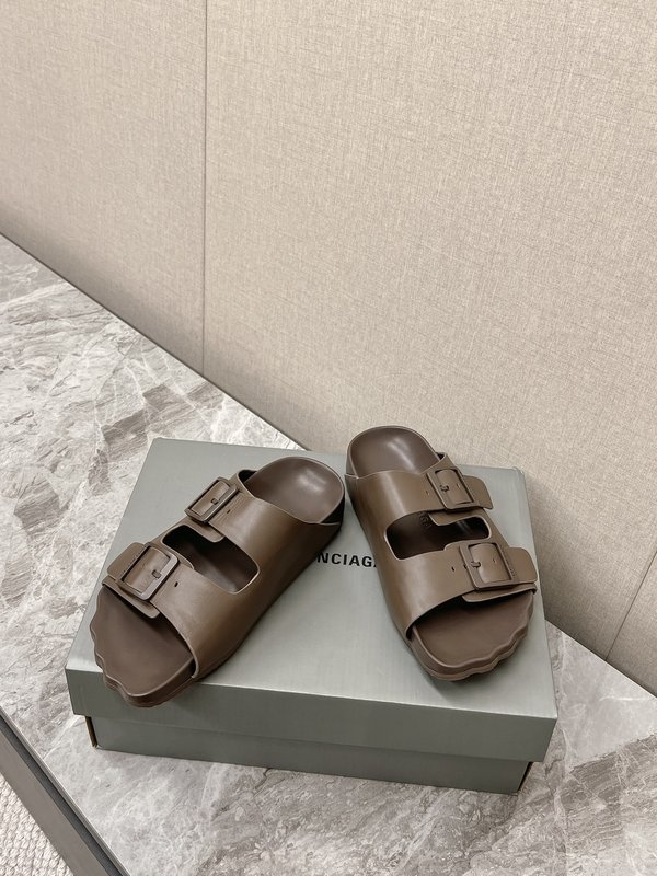 발렌시아가 텐 버켄 커플 슬리퍼 001-286949