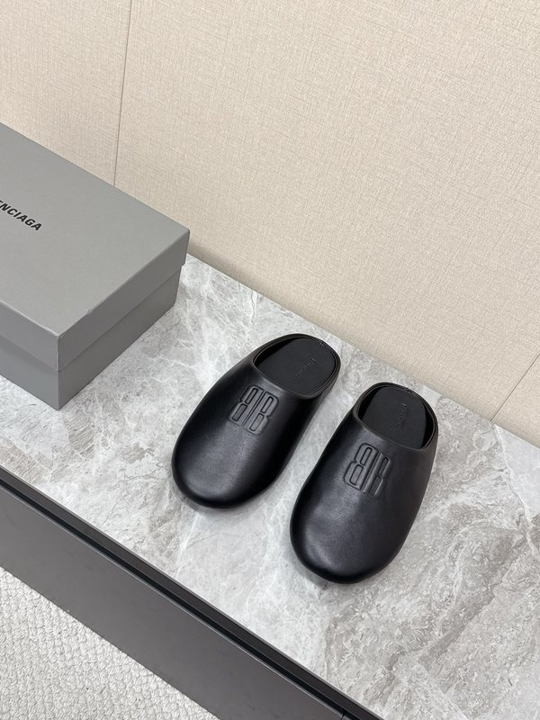 발렌시아가 최신 런웨이 커플 슬리퍼 001-286960
