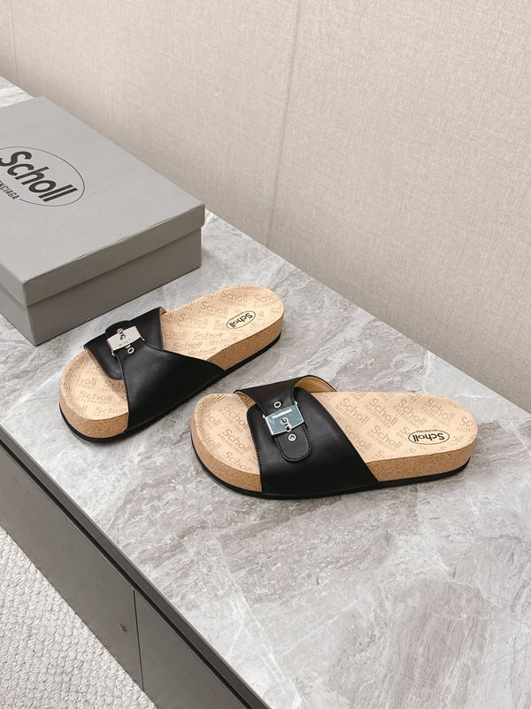 발렌시아가 X Scholl 콜라보 코르크 밑창 비르켄 001-286964