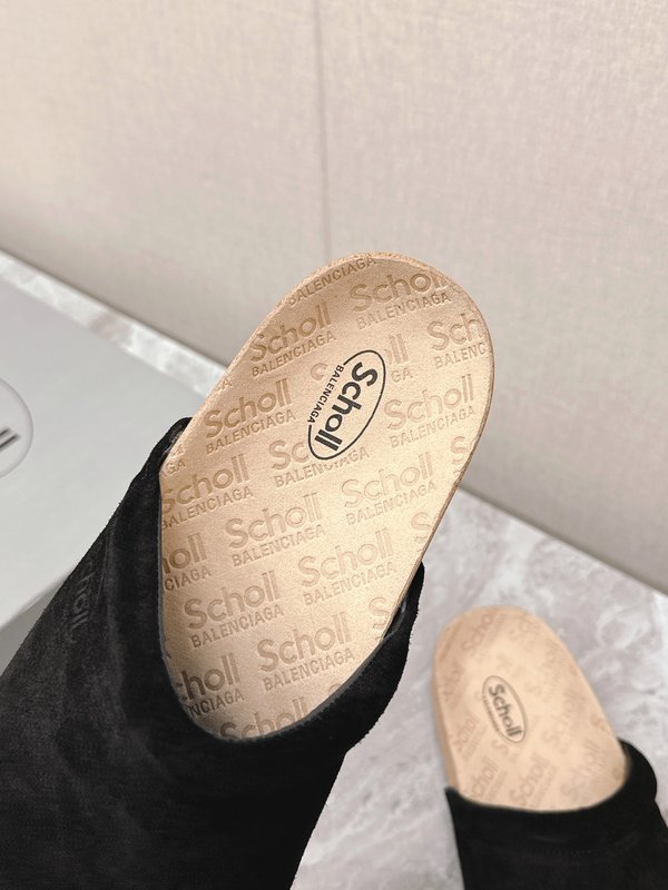 발렌시아가 숄 콜라보 코르크 밑창 슬리퍼 001-286968