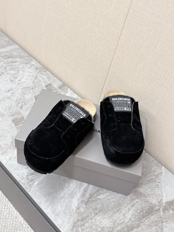 발렌시아가 빈티지 버켄 뮬 슬리퍼 001-286989