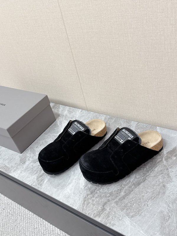 발렌시아가 빈티지 버켄 뮬 슬리퍼 001-286989