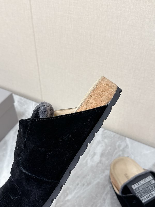 발렌시아가 빈티지 버켄 뮬 슬리퍼 001-286989