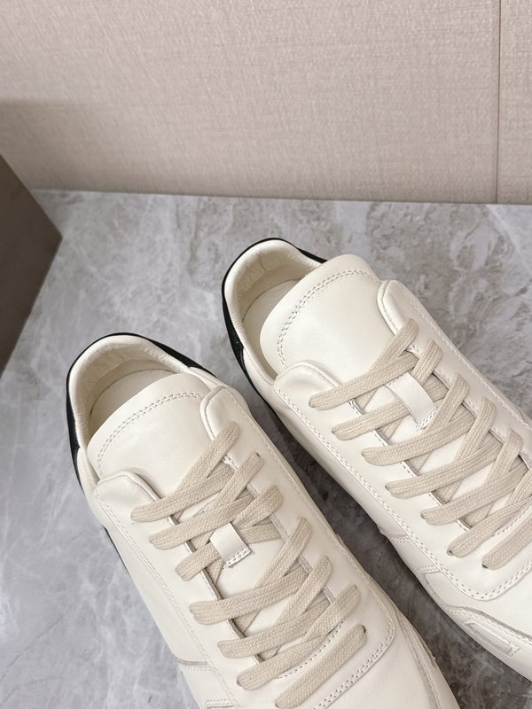 Rick Owens 커플 레트로 슬림 밑창 데치니 운동 001-287026