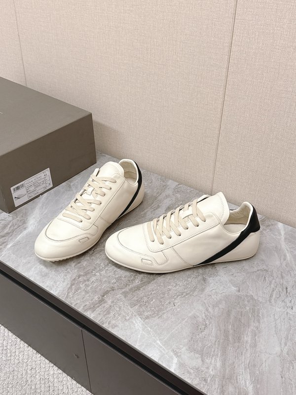 Rick Owens 커플 레트로 슬림 밑창 데치니 운동 001-287026