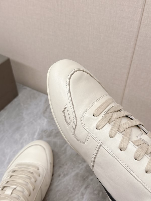 Rick Owens 커플 레트로 슬림 밑창 데치니 운동 001-287026
