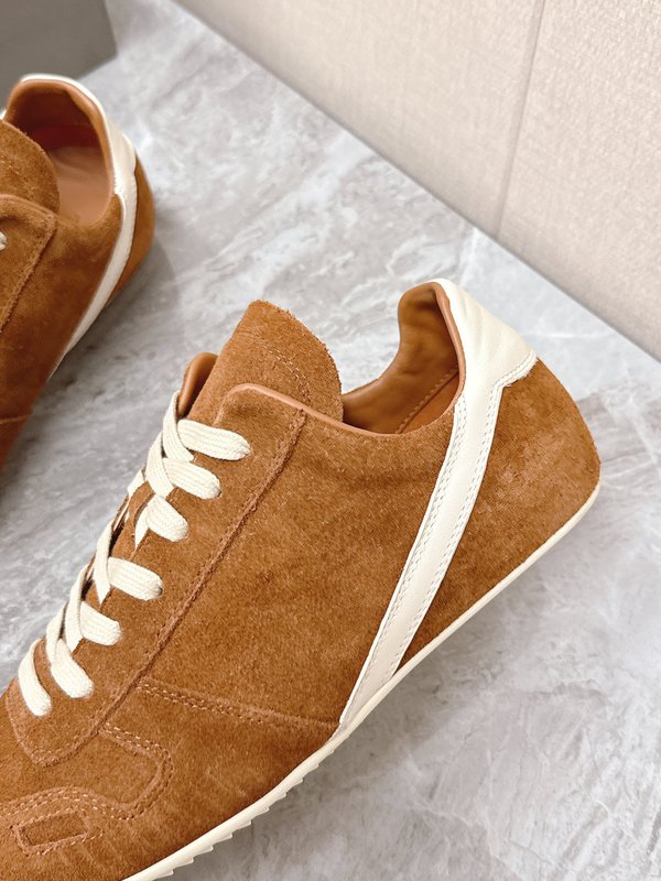 Rick Owens 커플 레트로 독일군화 얇은 밑창 신 001-287027