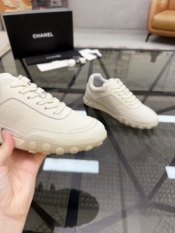 샤넬 스웨이드 캔버스 캐주얼화 001-287029