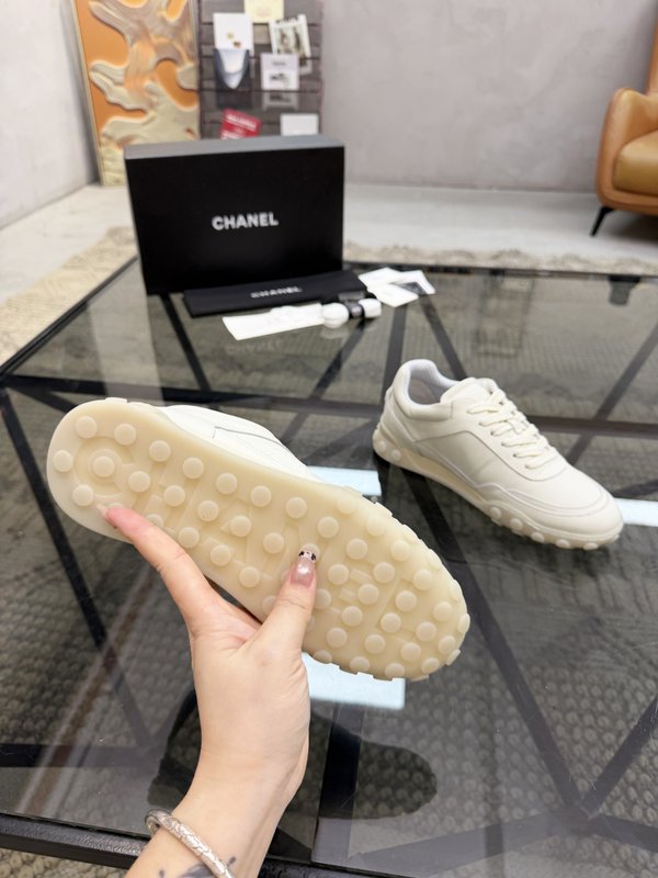 샤넬 스웨이드 캔버스 캐주얼화 001-287029