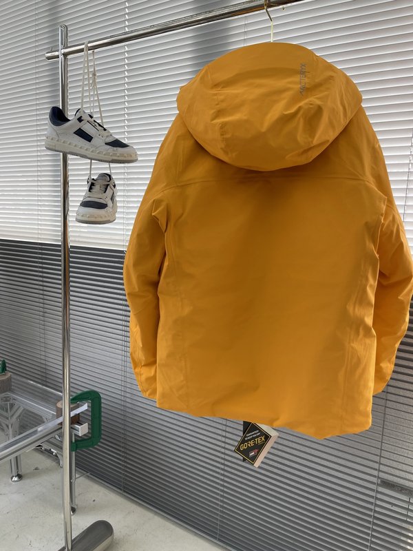 버드 아크테릭스 후드 미디엄 롱 방풍 다운 재킷 001-287079