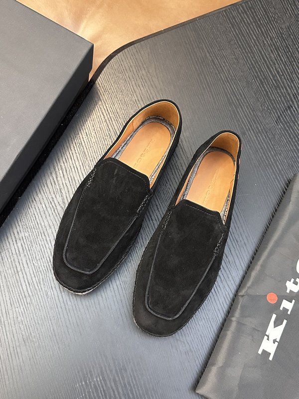 Kiton 남성 소가죽 운동화 오리지널 밑창 1:1 001-287100