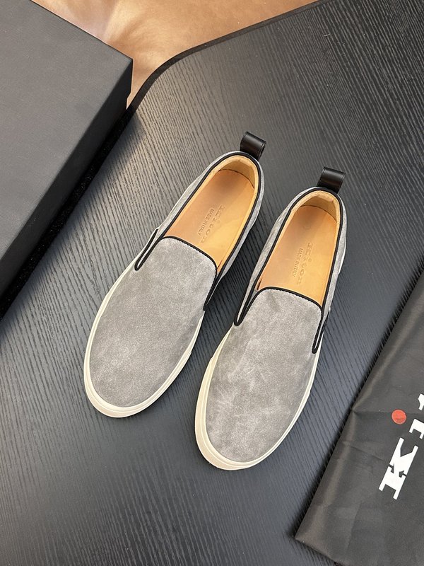 Kiton 남성 송아지가죽 운동화 001-287115