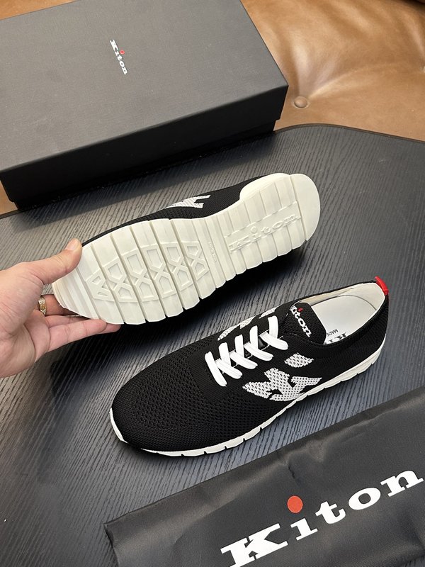 Kiton 남성 니트 운동화 001-287124