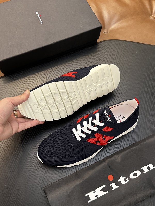 Kiton 남성 니트 운동화 001-287125