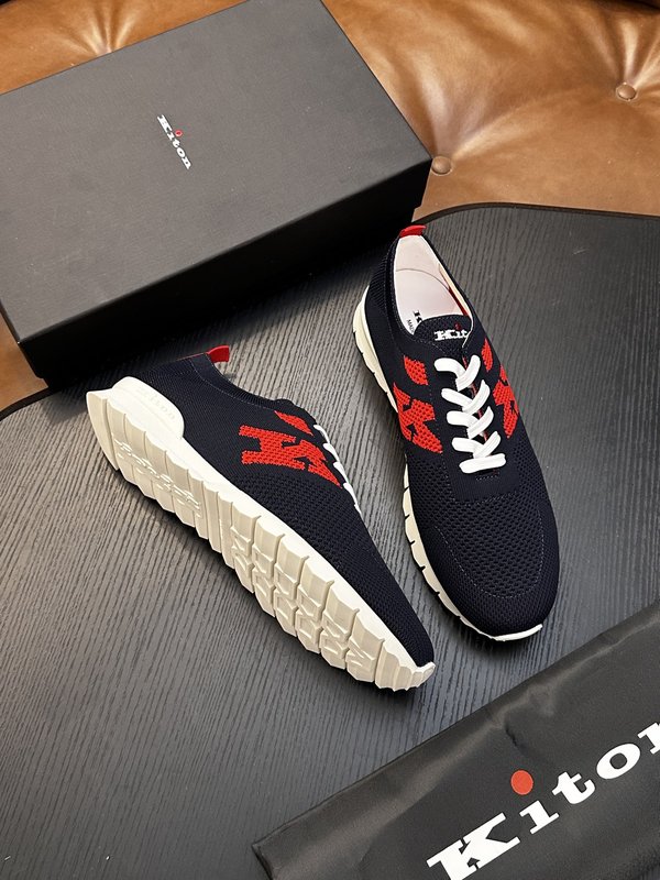 Kiton 남성 니트 운동화 001-287125