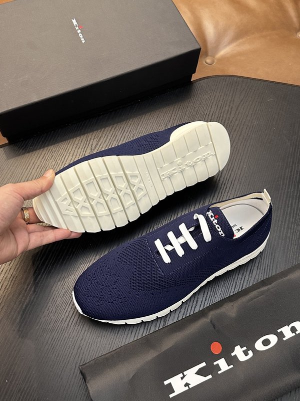 Kiton 남성 니트 운동화 001-287131